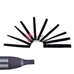 Plasa pentru protectie pensule de Make Up, 5 bucati art PR005 Negre